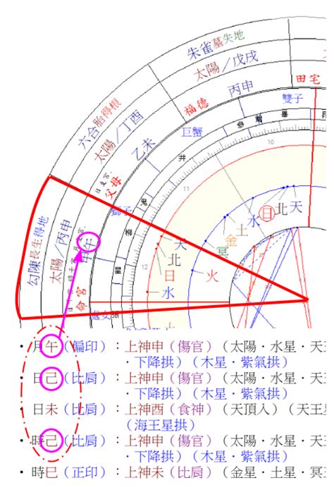 星盤 飛入|八字占星盤之「本命星」與「飛入星」簡介